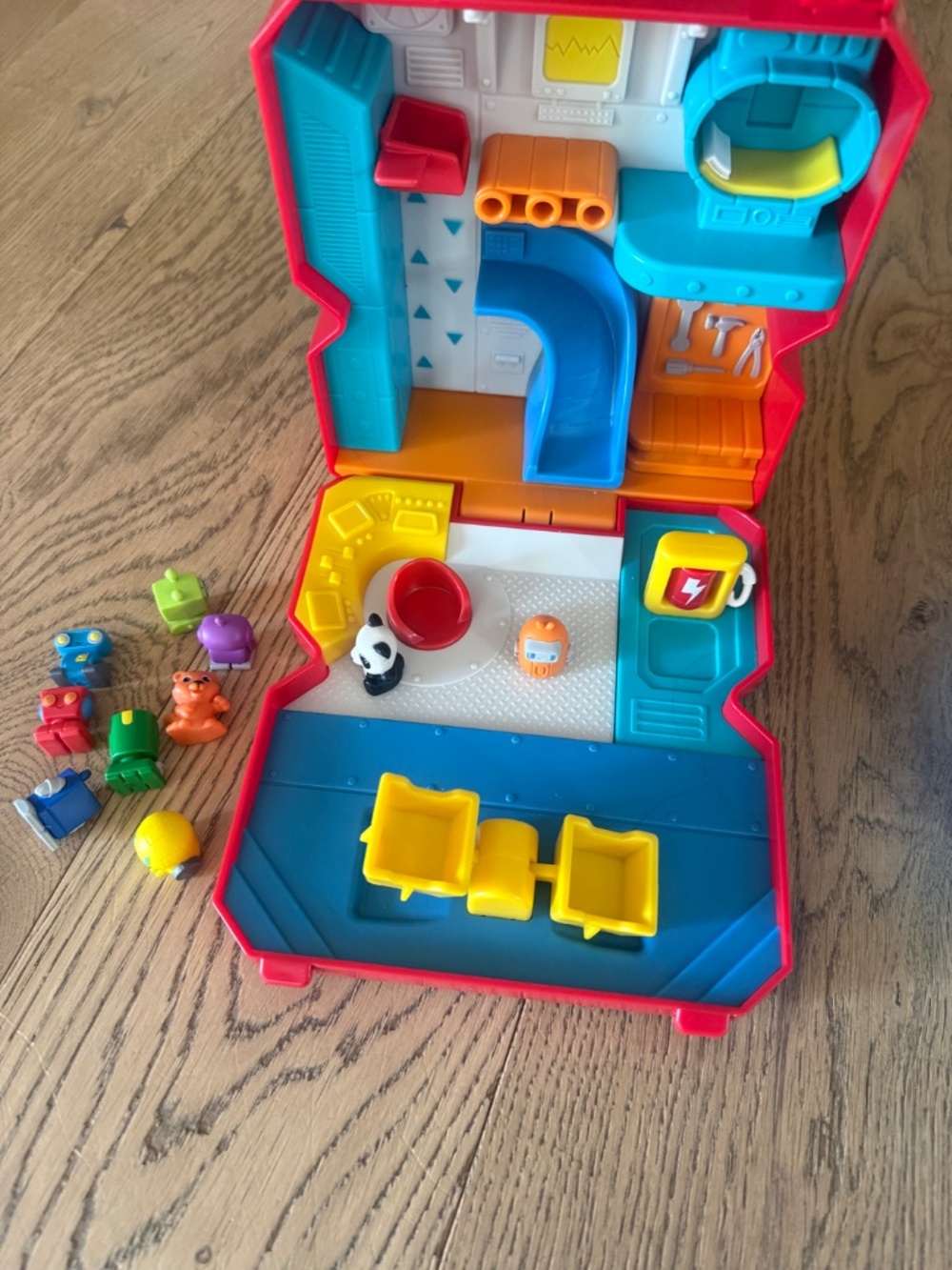 2x Lakeshore Carry Around Animal Town Playset Case - Picture 3 of 4